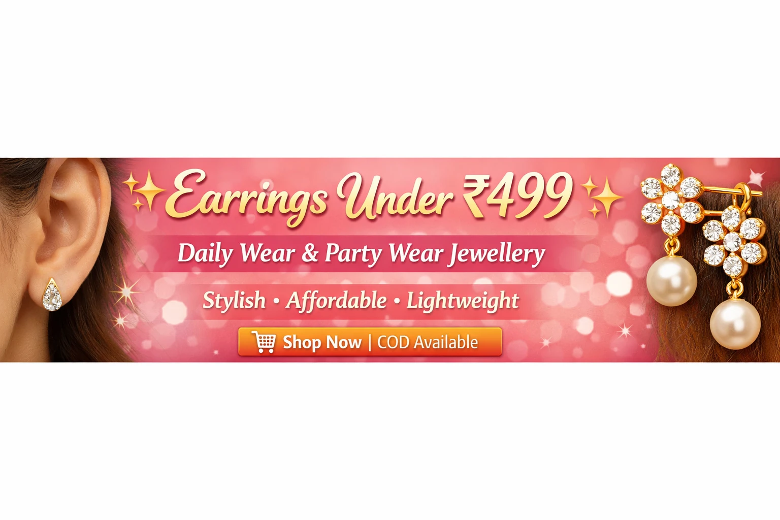 Daily Wear & Party Wear Earrings Under ₹499 – Budget Jewellery Guide