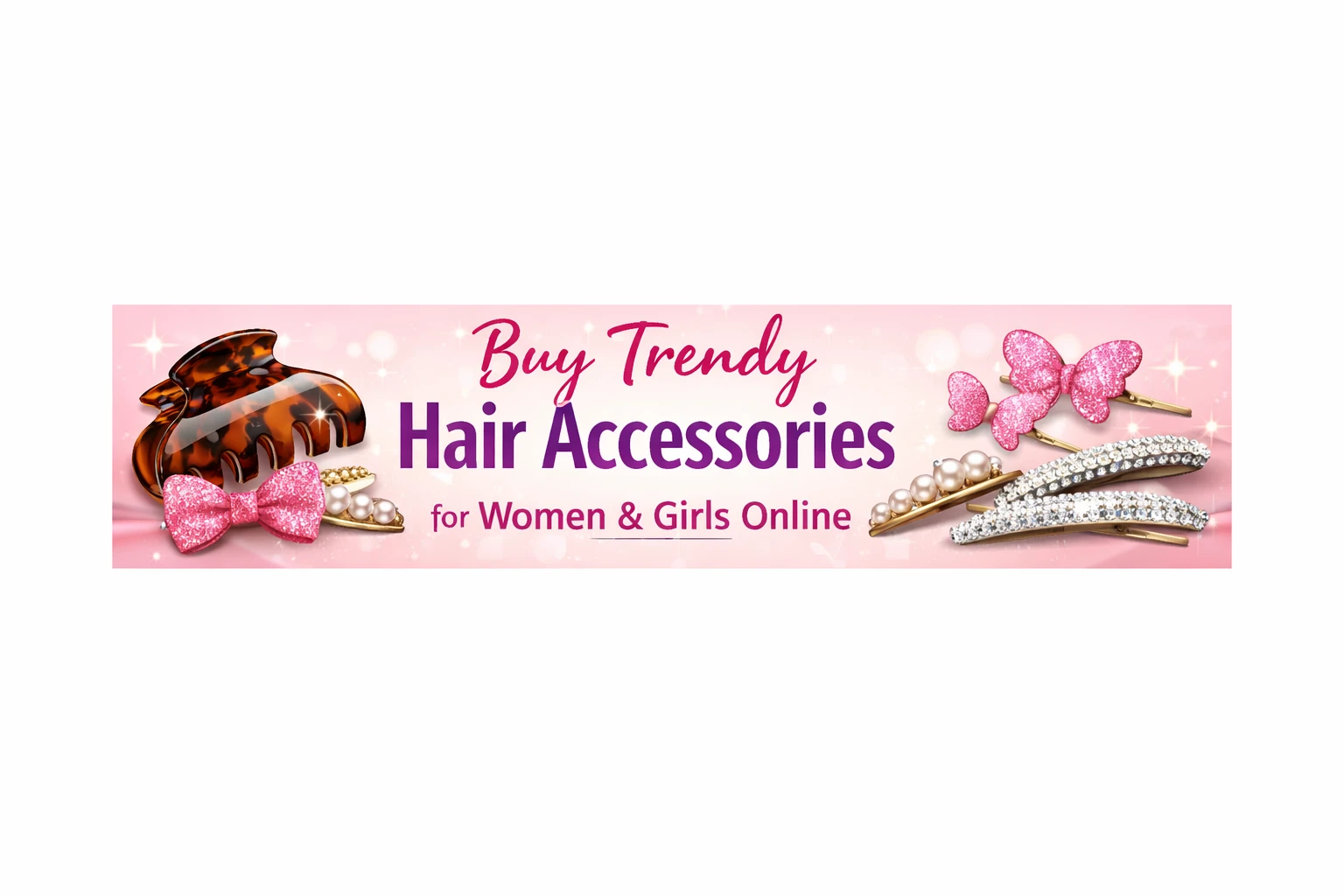 Buy Trendy Hair Accessories for Women & Girls Online