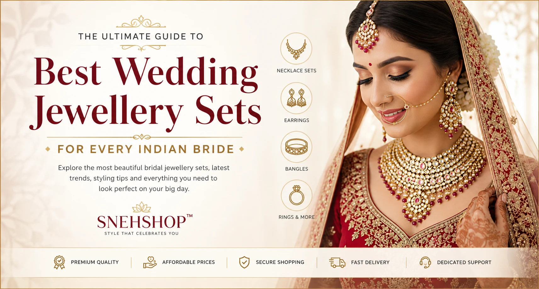Best Wedding Jewellery Sets for Every Indian Bride