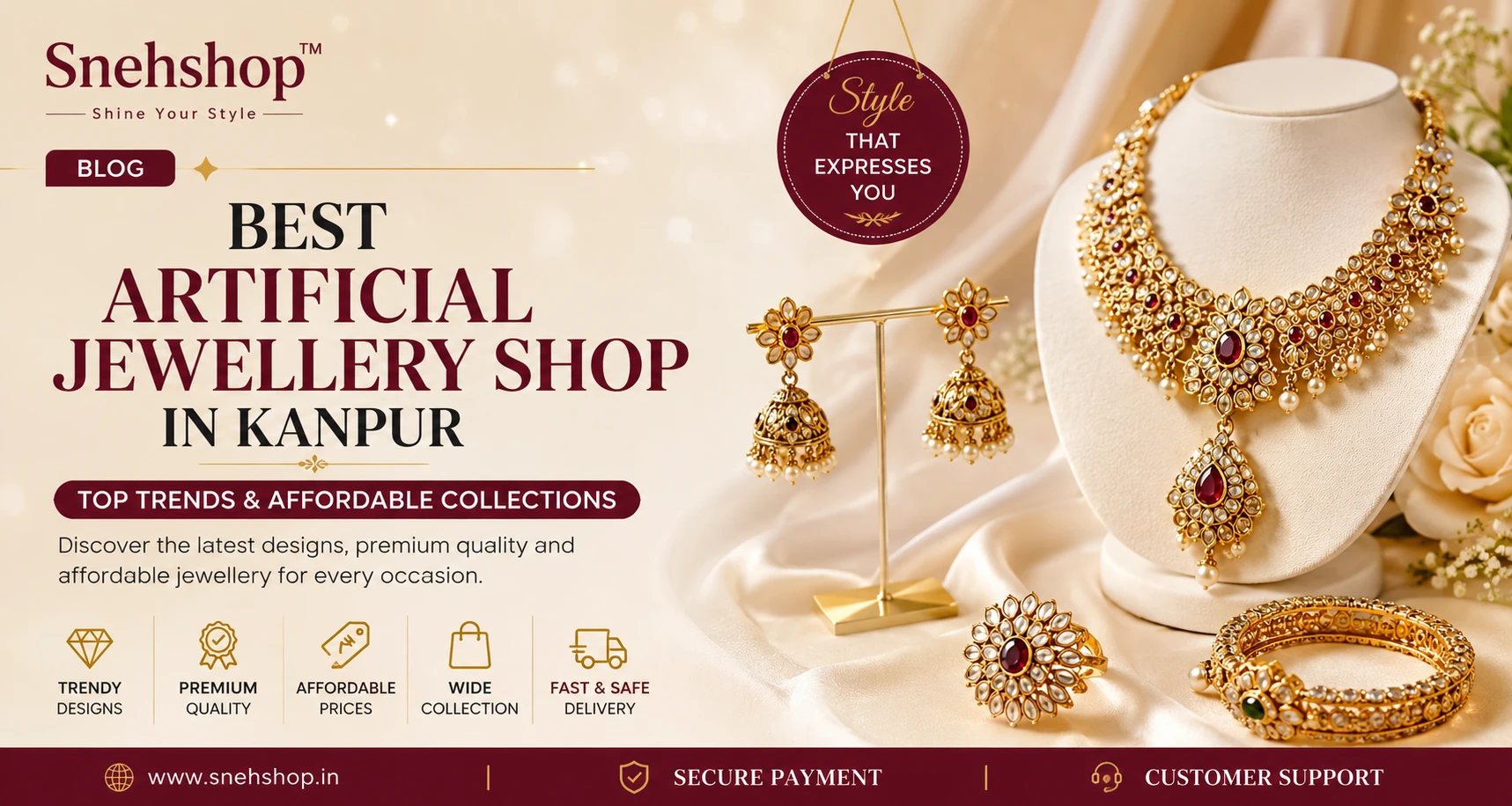 Best Artificial Jewellery Shop in Kanpur: Top Trends & Affordable Collections